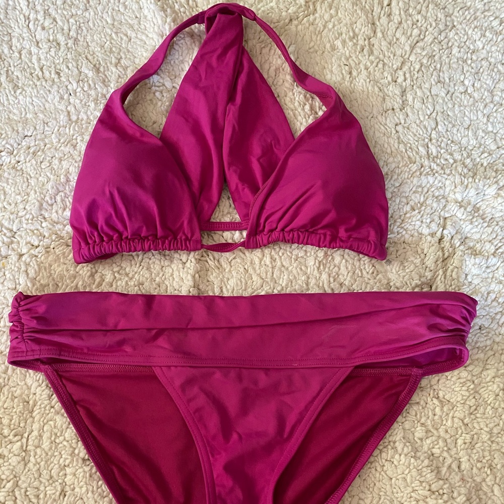 *sold**Pink two piece bathing suit!
